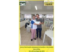 CURSO DE DERIVADOS DO LEITEFIM DE SEMANA 04 E 05/05/19